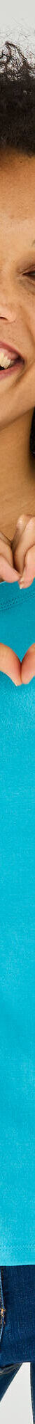 T-shirt uni broderie coeur manches courtes (turquoise) T-shirt uni broderie coeur manches courtes (turquoise)